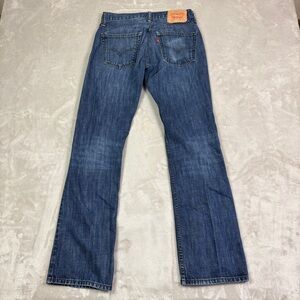 Levi's 527 Low Bootcut Men's 30x32 Blue Denim Jeans Cowboy Western